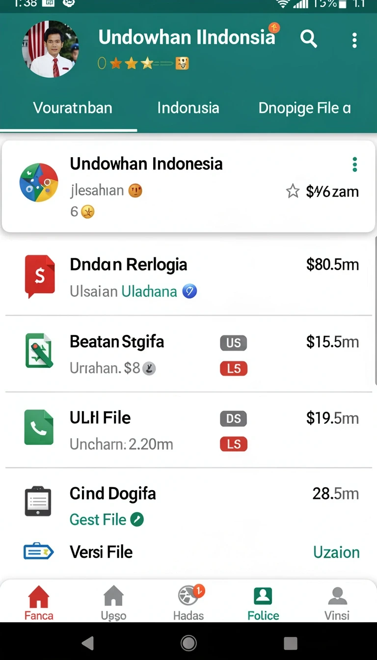 Tampilan utama aplikasi Review Aplikasi 55kbet yang intuitif dan efisien.