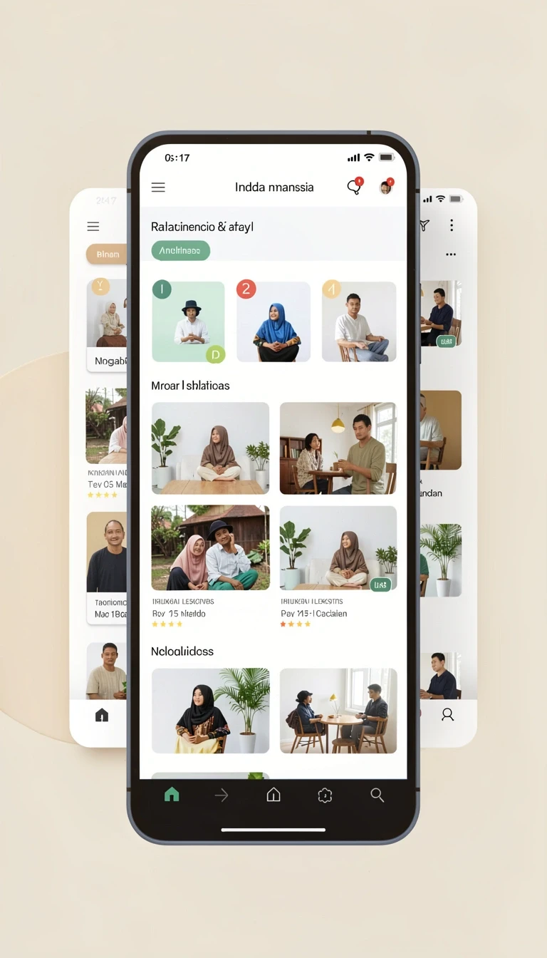 Tampilan utama aplikasi svipwins App APK Terbaru yang intuitif dan efisien.