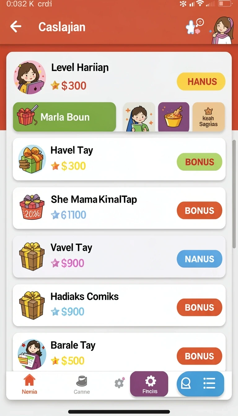 Tampilan utama aplikasi Review Aplikasi nuts777 yang intuitif dan efisien.