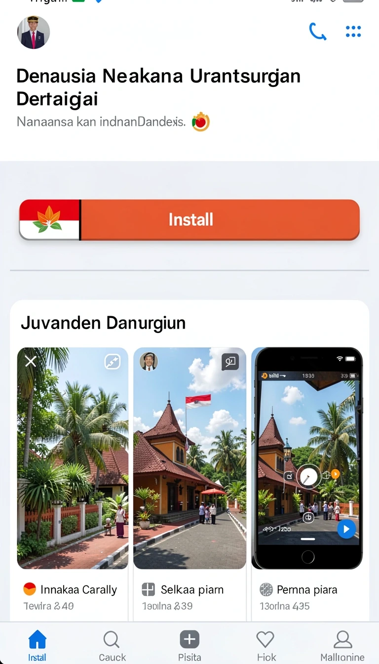 Tampilan utama aplikasi Review Aplikasi 988spin yang intuitif dan efisien.